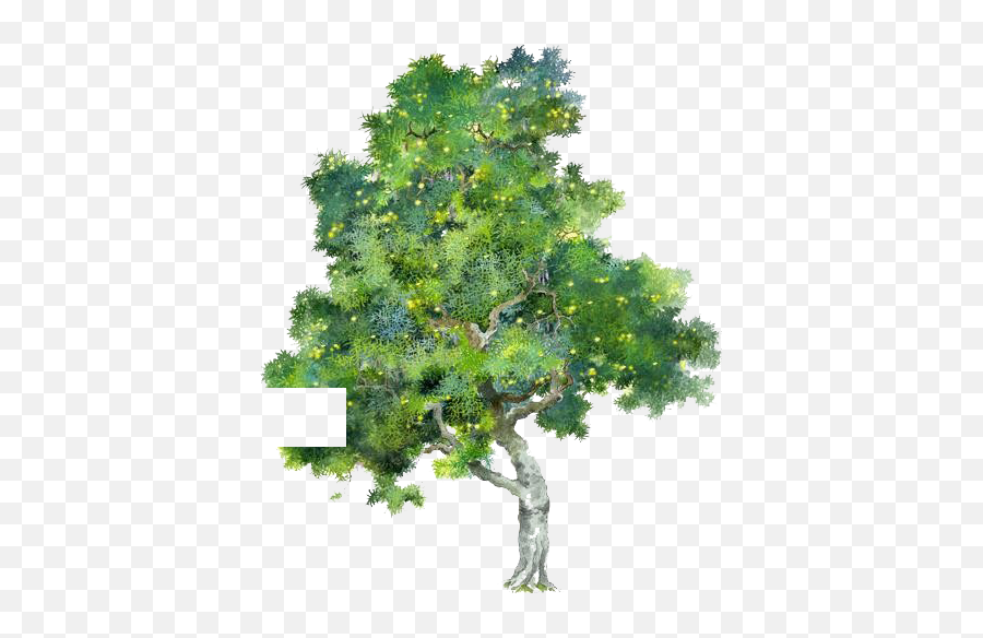 Tree Watercolor Painting - Transparent Tree Watercolor Png Emoji,Watercolor Tree Png