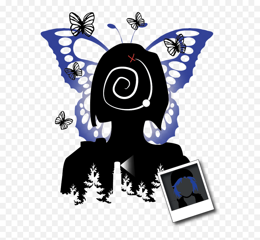 Life Is Strange T - Shirt On Behance Black Butterfly Outline Emoji,Life Is Strange Logo