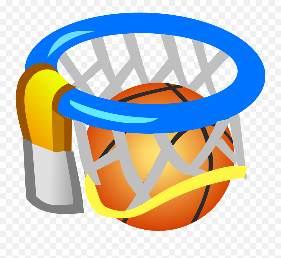 Basketball Hoop Clipart Png - Ball Is In The Basket Emoji,Basketball Hoop Clipart