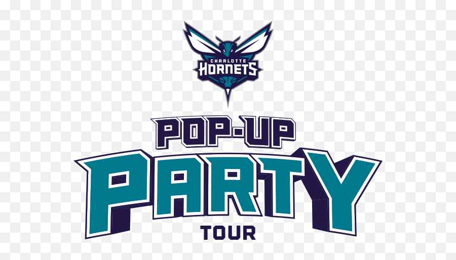 Charlotte Hornets Pop - Up Party Tour Charlotte Hornets Charlotte Hornets Emoji,Charlotte Hornets Logo