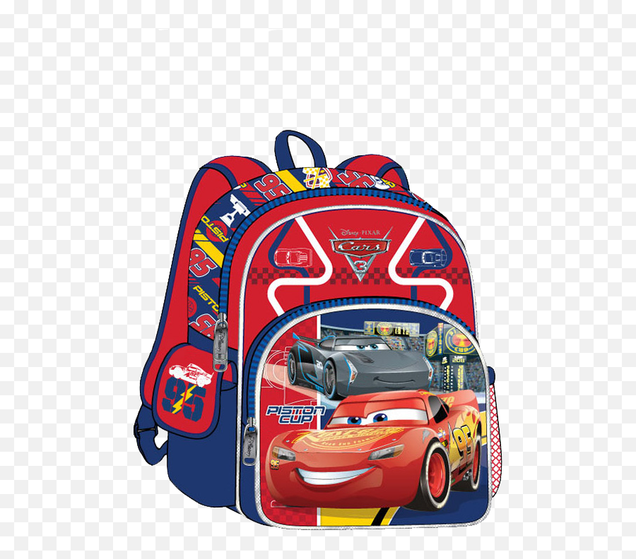 Disney Cars 3 - Cars 3 Road Signs 3d 12 Backpack Emoji,Disney Cars Png