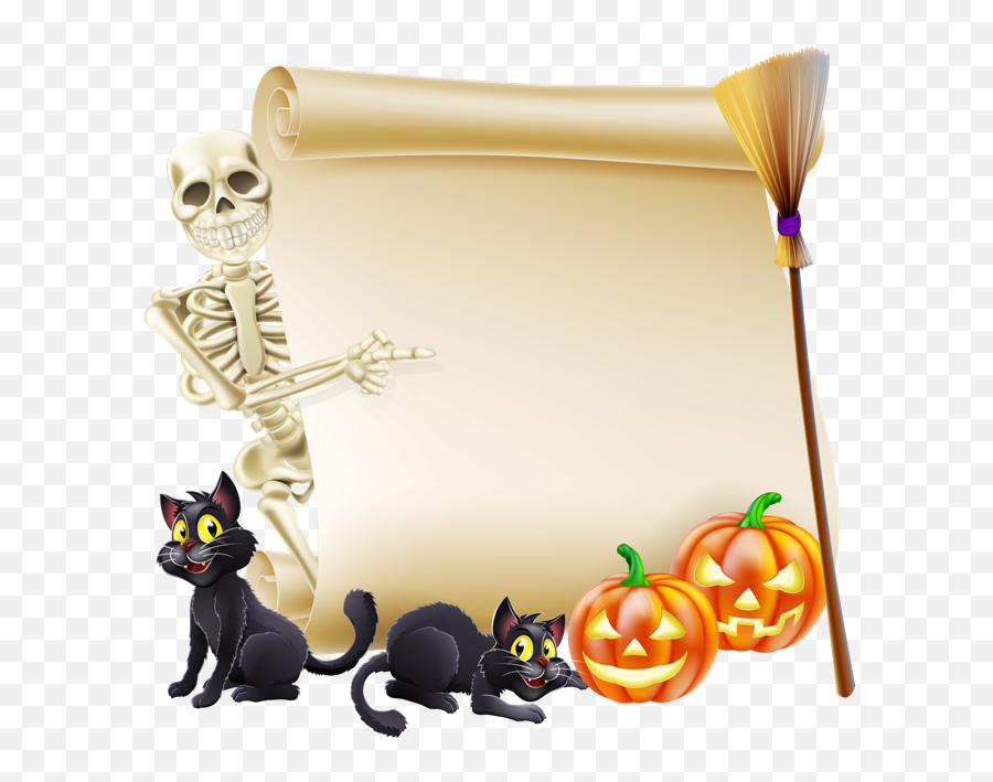 Download Halloween Gif Halloween Clipart Halloween Emoji,Halloween Skeleton Clipart