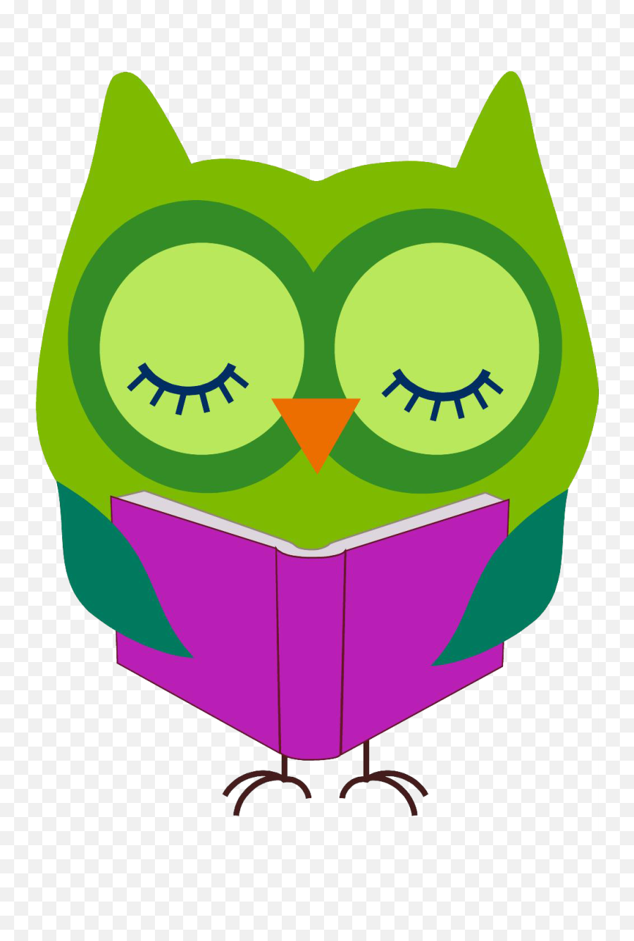 Library Of Animal Reading Book Jpg Library Library Png Files - Owl Reading Clipart Emoji,Read Clipart