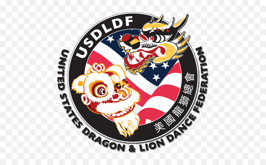 Us Lion And Dragon Dance Federation - Dragon And Lion Dance Graphics Emoji,Dance Logo