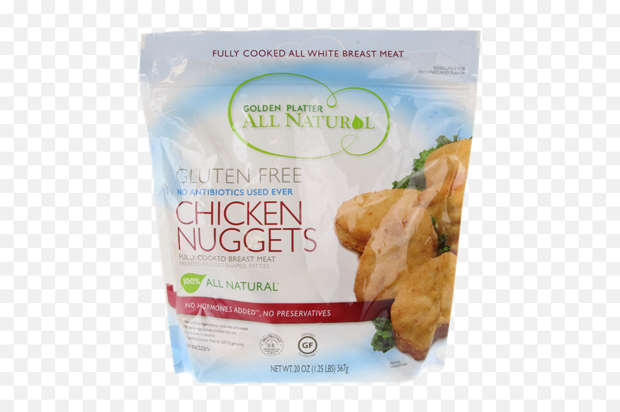 Golden Platter Gf Chicken Nuggets Hy - Vee Aisles Online Emoji,Chicken Nuggets Transparent