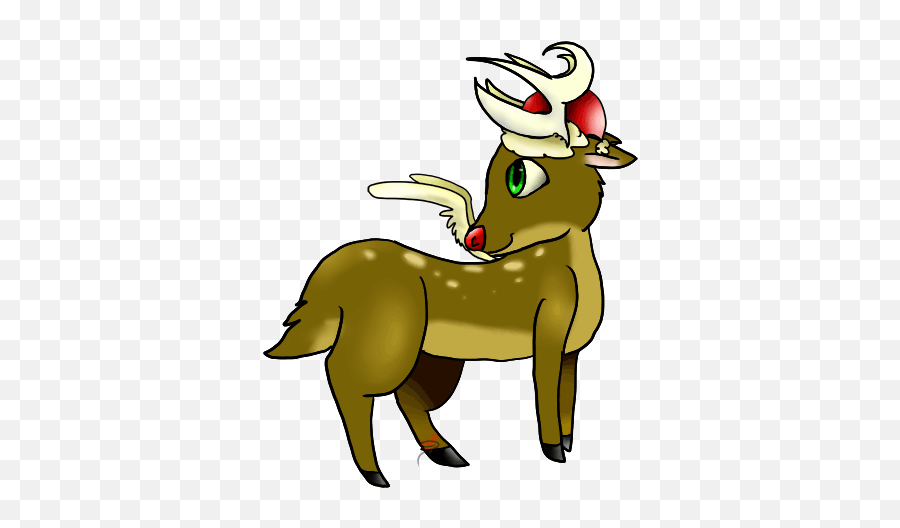 Deer Cartoon Clip Art - Clipartsco Fictional Character Emoji,Deer Head Clipart
