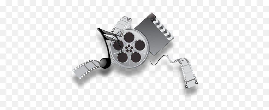Download Hd Movie Film Reel Png - Music And Movies Png Movie Music Emoji,Movie Png