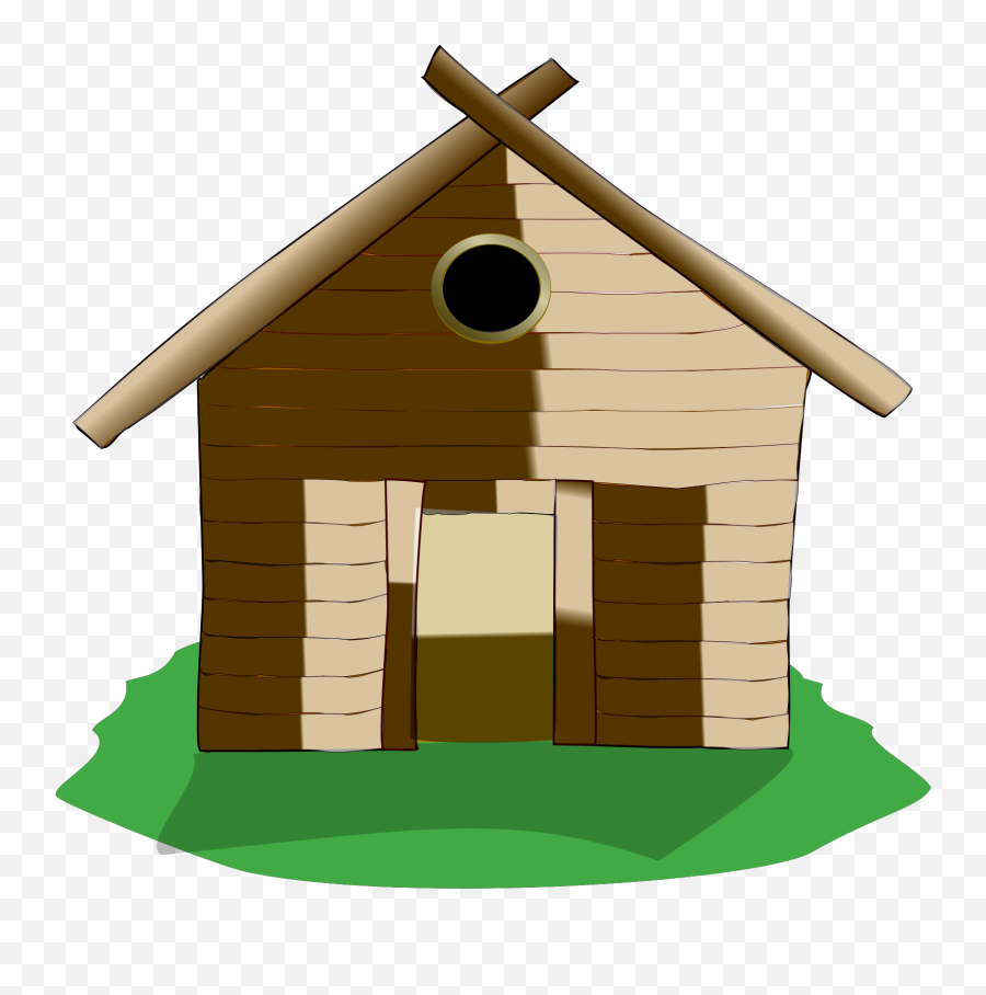 Log Cabin Clip Art - Horizontal Emoji,Cabin Clipart