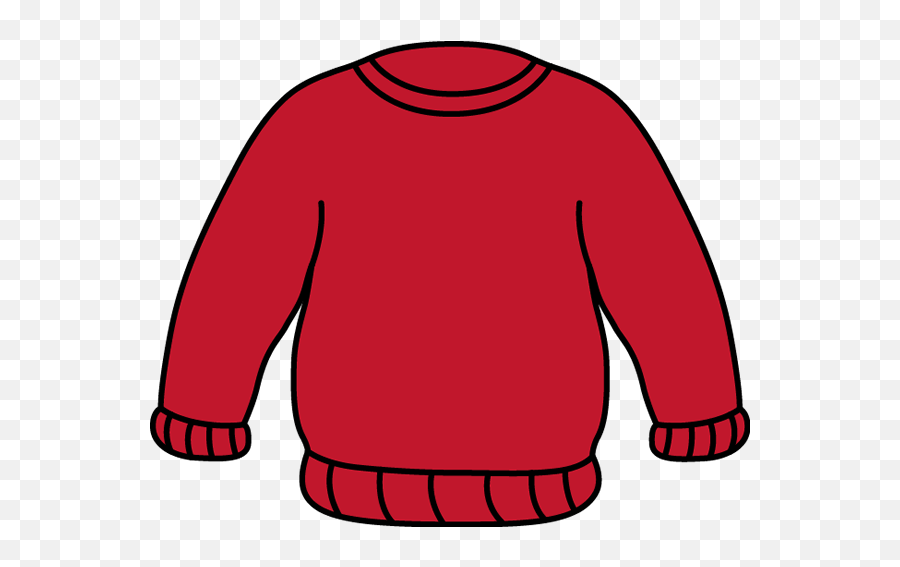 Red Sweater Clip Art - Red Sweater Image Sweater Clip Red Emoji,Important Clipart