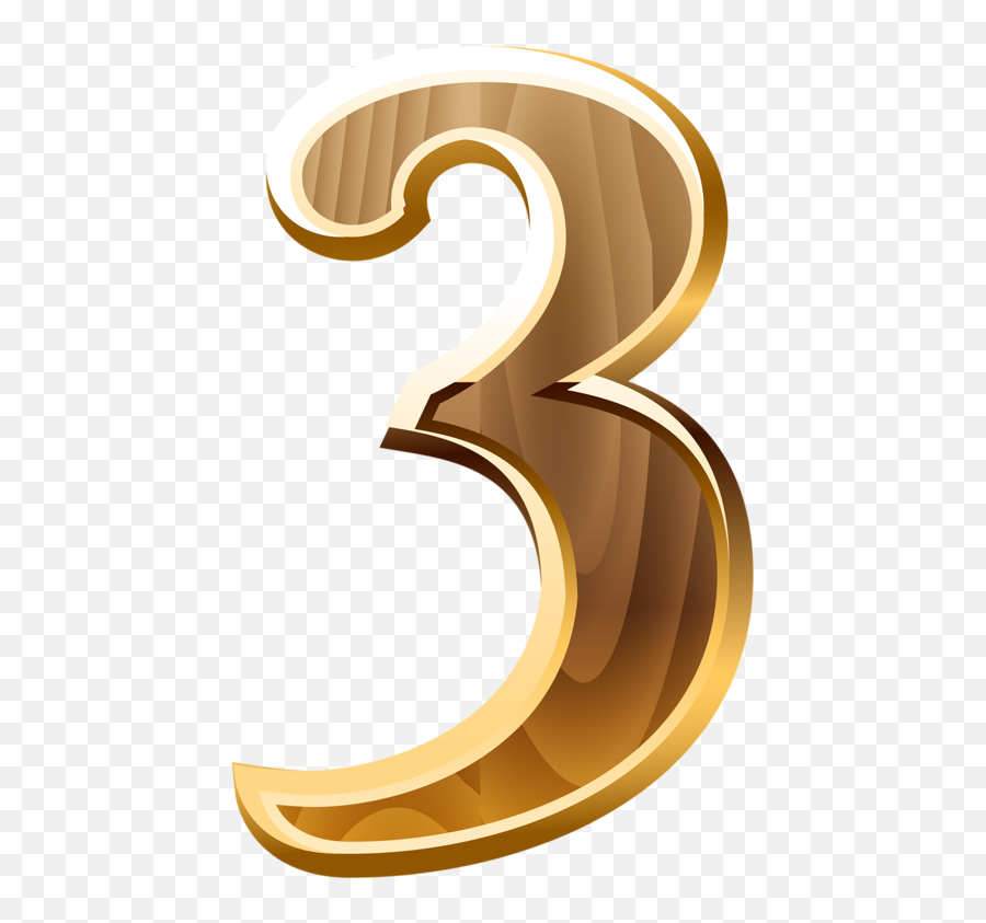 Bronze Number 3 Png Clipart Full Size Number 3 In Bronze Emoji,Number 3 Png