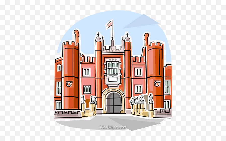 Hampton Court Palace Royalty Free - Hampton Court Palace Cartoon Emoji,Court Clipart