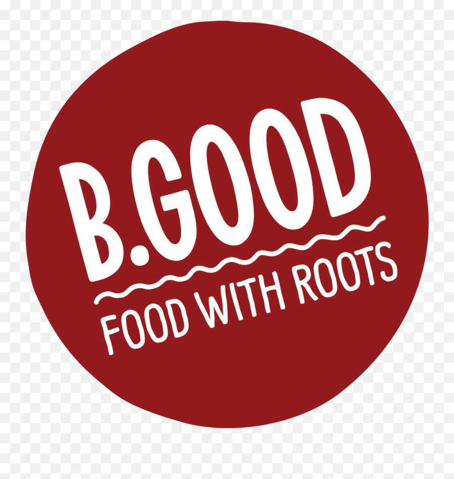 Bgood Food With Roots - Dot Emoji,B Logo