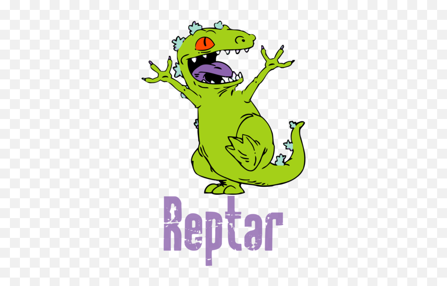 Reptar - Rugrats Reptar Emoji,Rugrats Logo