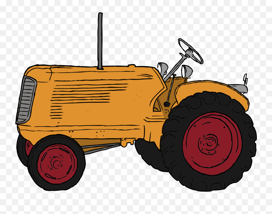 Tractor Svg Vector Tractor Clip Art - Farm Equipment Clip Art Emoji,Tractor Clipart