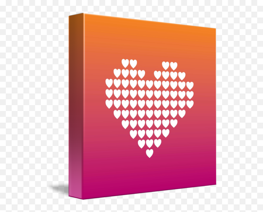 Pixel Hearts By Debbie Albin - F And H Love Emoji,Pixel Heart Transparent