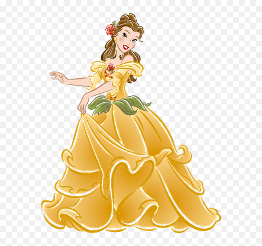 Disney Princes Belle Png Transparent - Princess Png Belle Disney Emoji,Belle Png