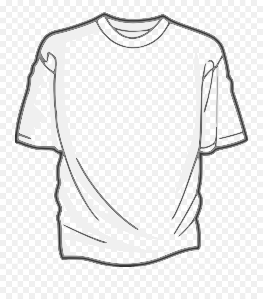 White T - Transparent Shirt Clipart Emoji,Shirt Png