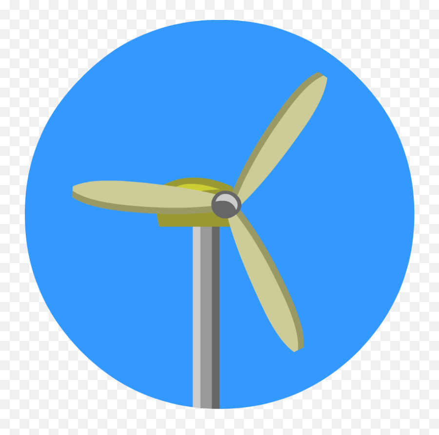 Wind Energy - Windmill Clipart Full Size Clipart 444408 Emoji,Wind Turbine Clipart