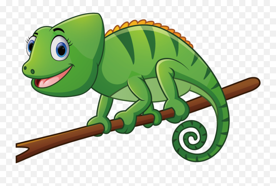 Spring And Gardens Crafty Fun Parties Emoji,Chameleon Clipart Black And White