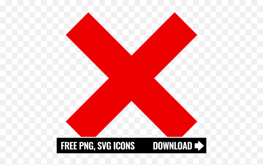 Free Red X Icon Symbol Download In Png Svg Format Emoji,X Icon Png