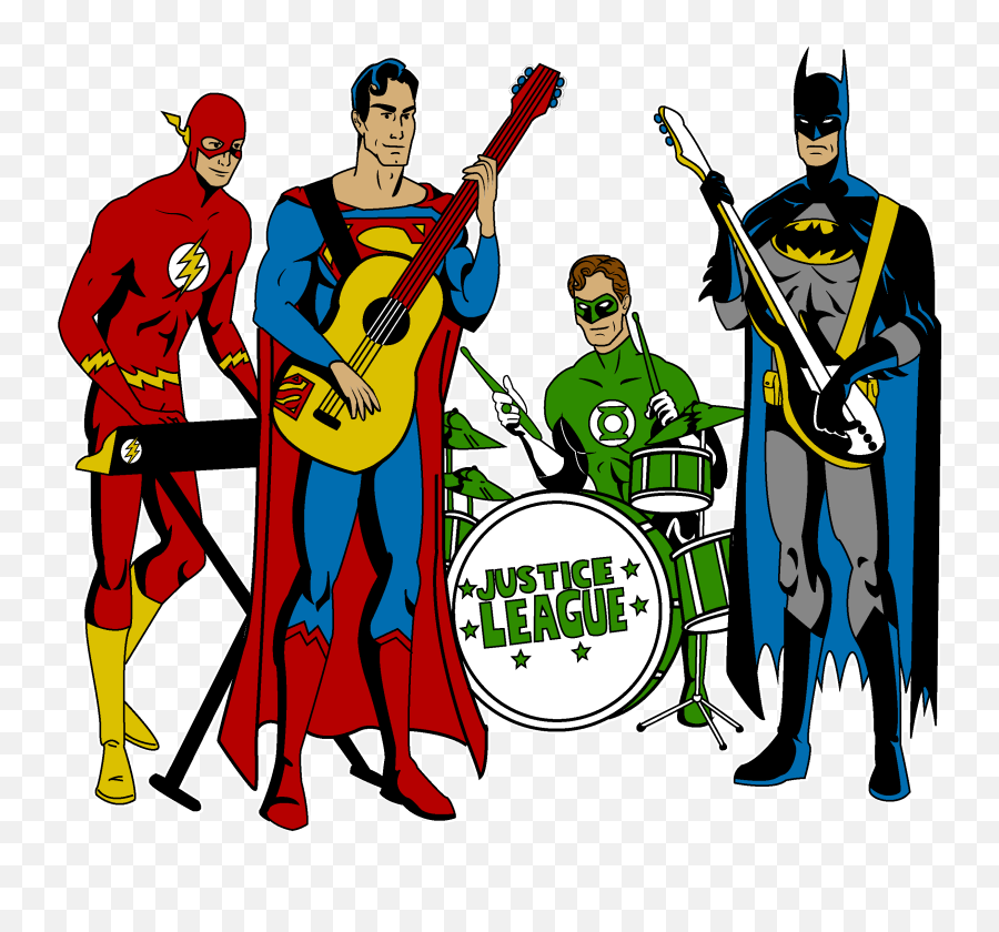 Justice League Cartoons Band Comics Emoji,Justice League Of America Logo