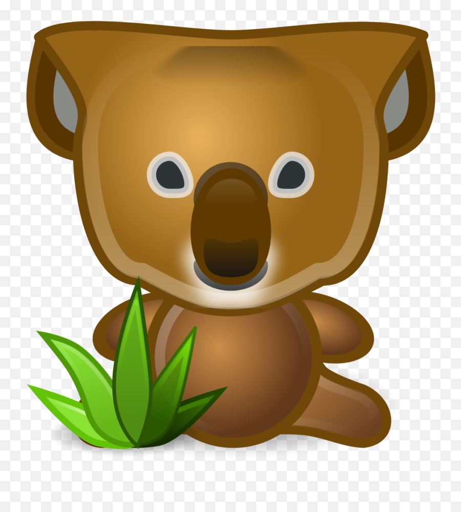 File - Koala Svg Koala Clipart Full Size Clipart Clip Art Emoji,Koala Clipart