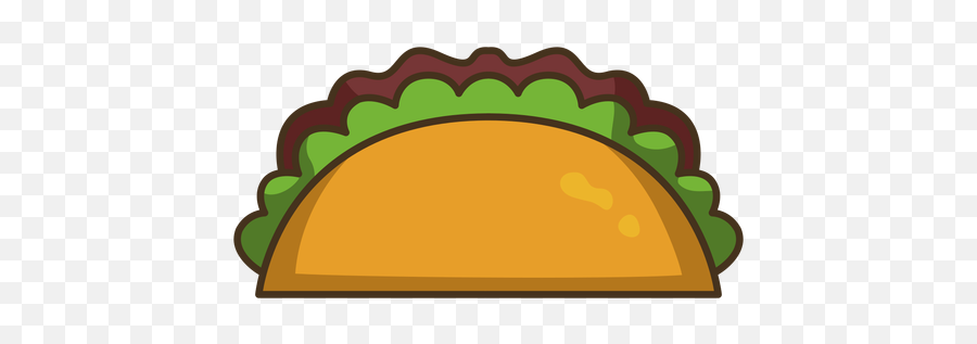 Mexican Taco Colorful Icon Stroke Transparent Png U0026 Svg Vector Emoji,Tacos Transparent
