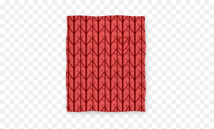 Red Tree Pattern Blankets Lookhuman Emoji,Red Tree Png