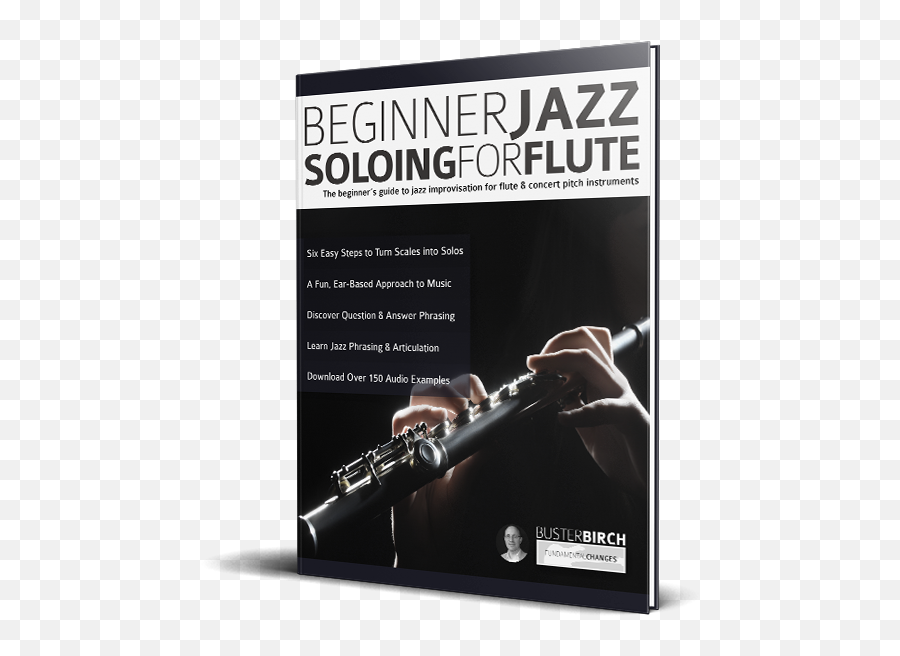 Beginner Jazz Soloing For Flute - Fundamental Changes Music Emoji,Flute Transparent Background