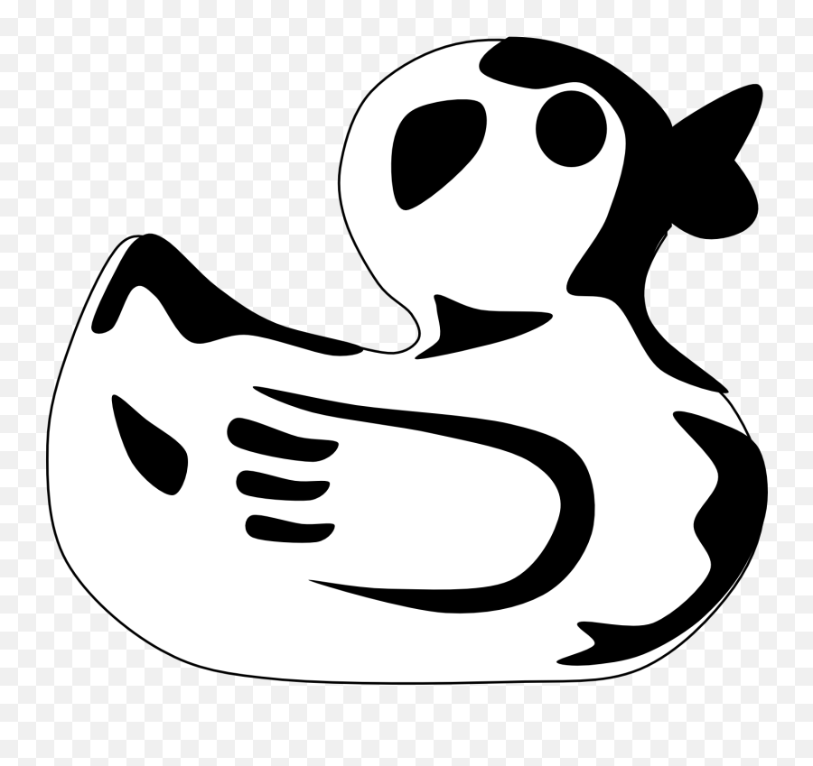 Coloring Duck Clipart Black And White U2013 Iconcreatorinfo Emoji,Panda Clipart Black And White