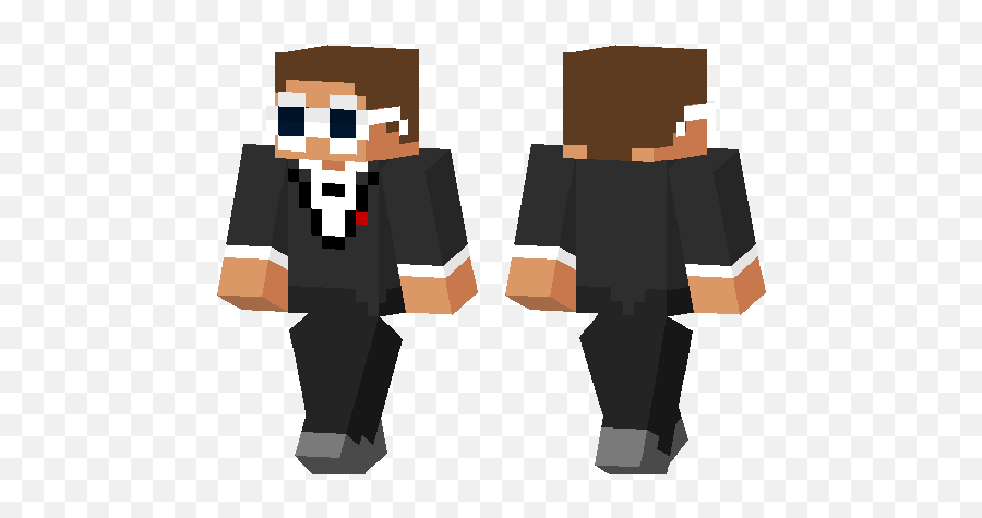Tuxedo Steve With Clout Goggles - Skin Do Purple Guy Emoji,Clout Goggles Png
