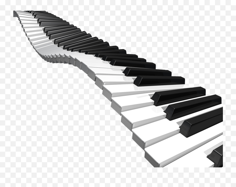 Piano Musical Keyboard Clip Art - Piano Png Download 1280 Piano Keys Transparent Emoji,Keyboard Clipart
