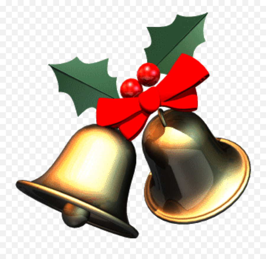 Image Of Christmas Bells - Christmas Bells Good Morning Emoji,Christmas Bells Clipart