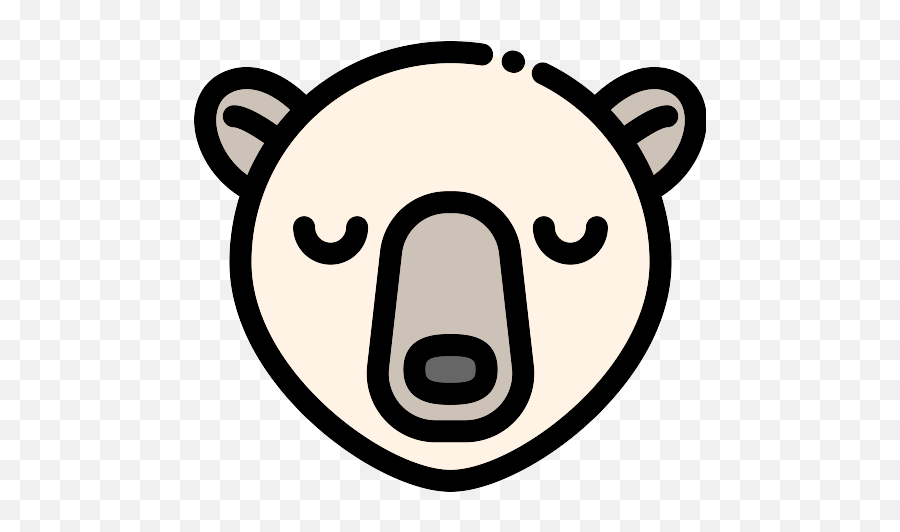 Polar Bear Vector Svg Icon - Polar Bear Emoji,Polar Bear Png