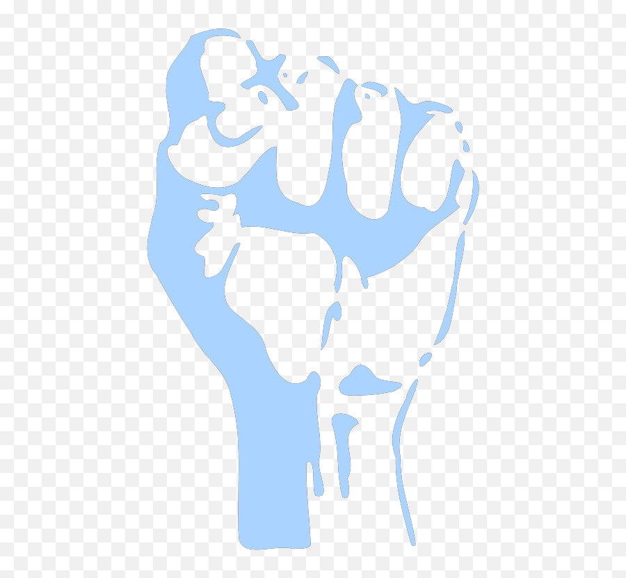 Fist Blue Png Svg Clip Art For Web - Transparent Cartoon Fist Png Emoji,Fist Png