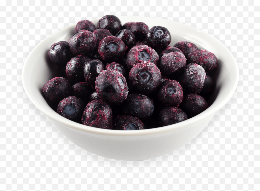 Frozen Blueberries Png Transparent Png - Bowl Of Frozen Blueberries Png Emoji,Blueberries Png