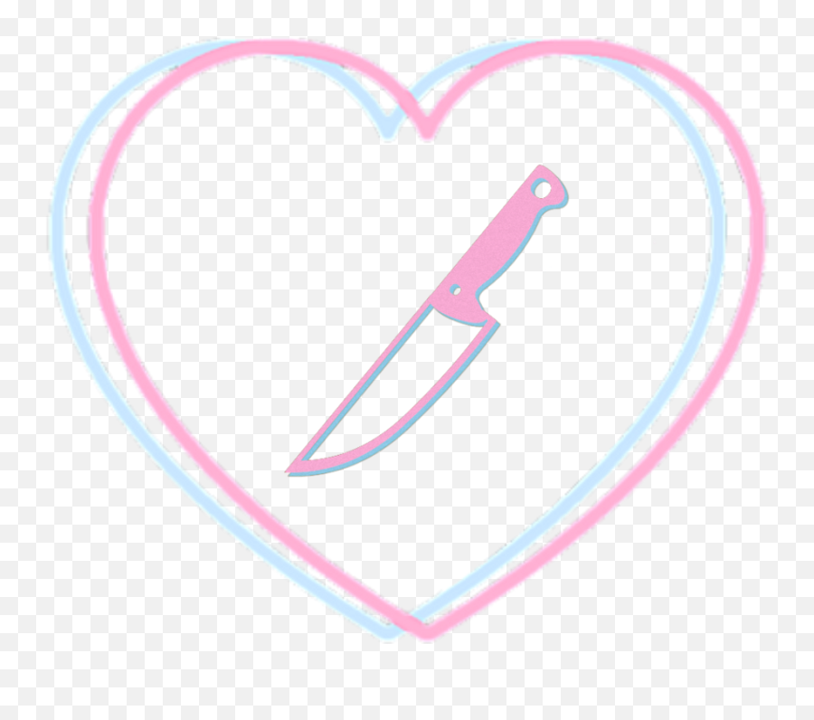 Download Tumblr Aes Aesthetic Sticker - Heart And Knife Aesthetic Emoji,Aesthetic Stickers Png