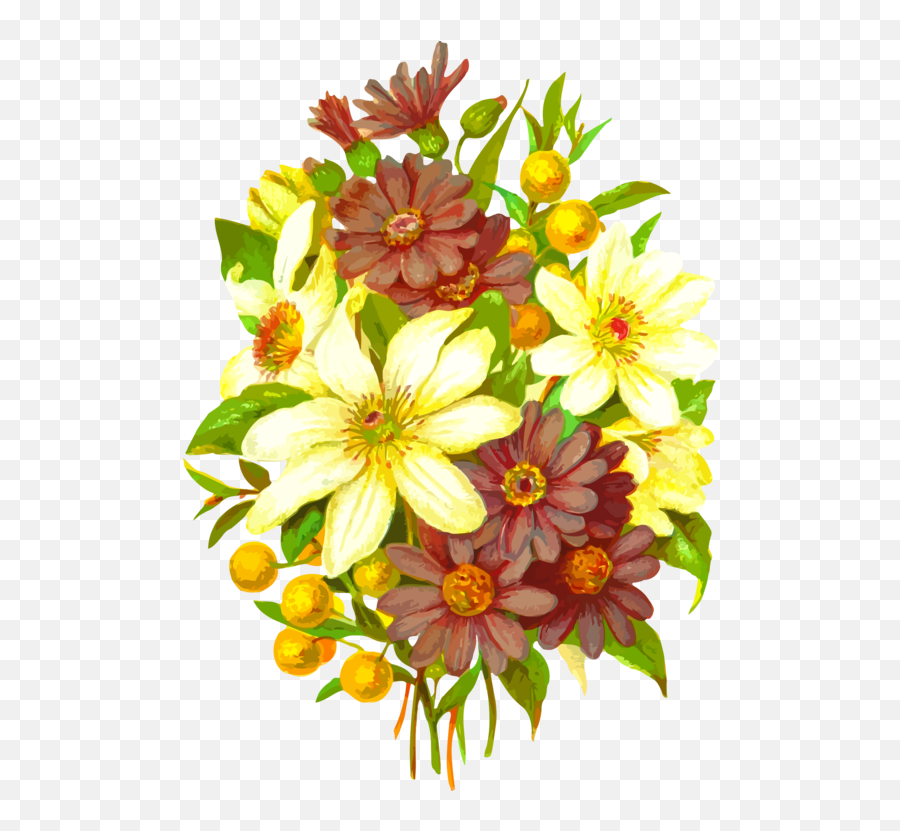 Png Clipart - Royalty Free Svg Png Gambar Bunga Png Vektor Emoji,Flower Bouquet Clipart