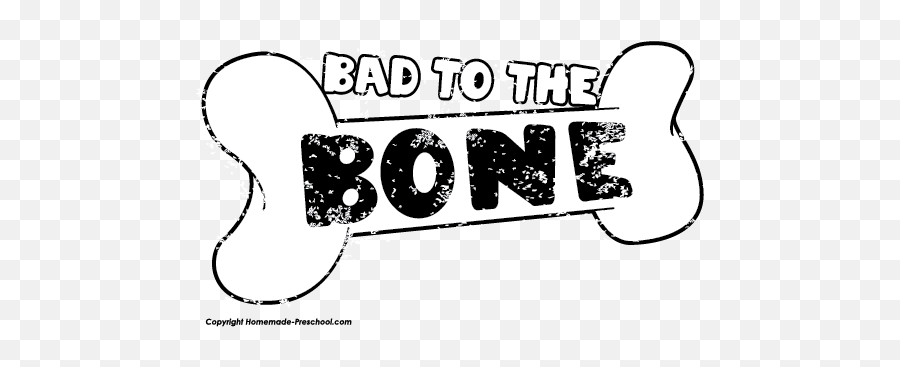 Bad To The Bone Png Transparent Png - Dot Emoji,Bad Clipart