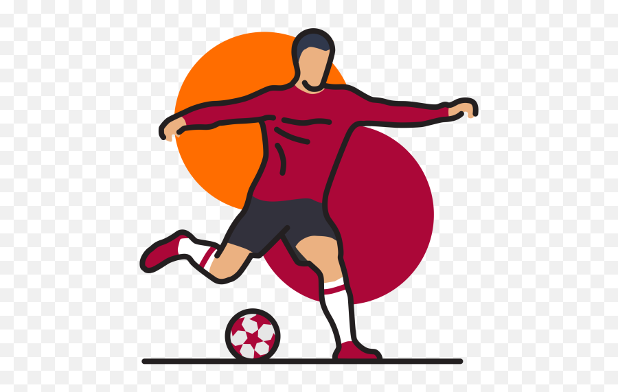 Football Icon Png 56466 - Free Icons Library Soccer Player Png Icon Emoji,Football Png