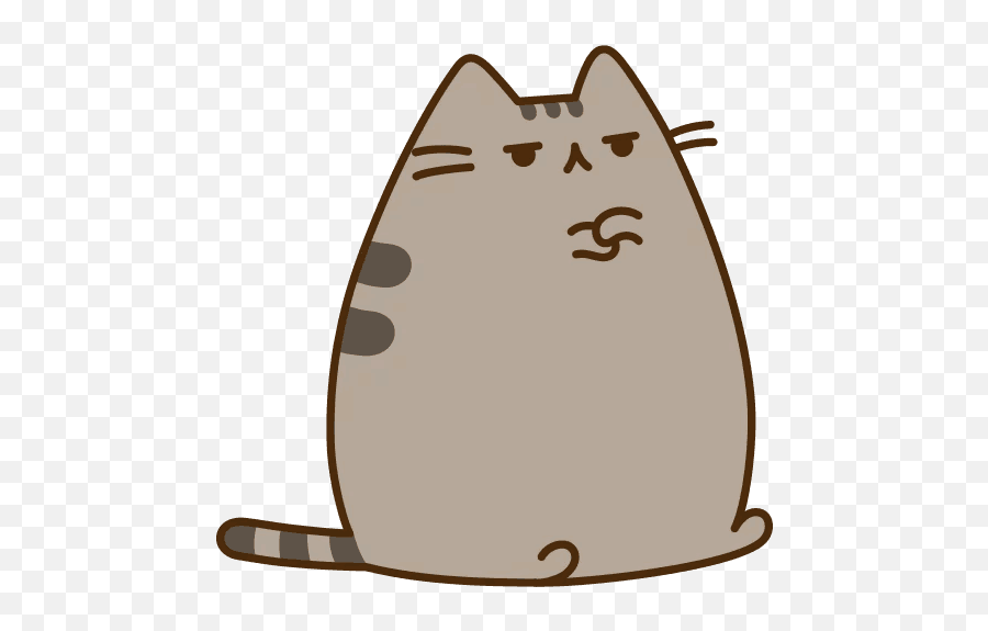 Download Mammal Sticker Pusheen Cat - Sticker Pusheen Cat Emoji,Pusheen Transparent Background