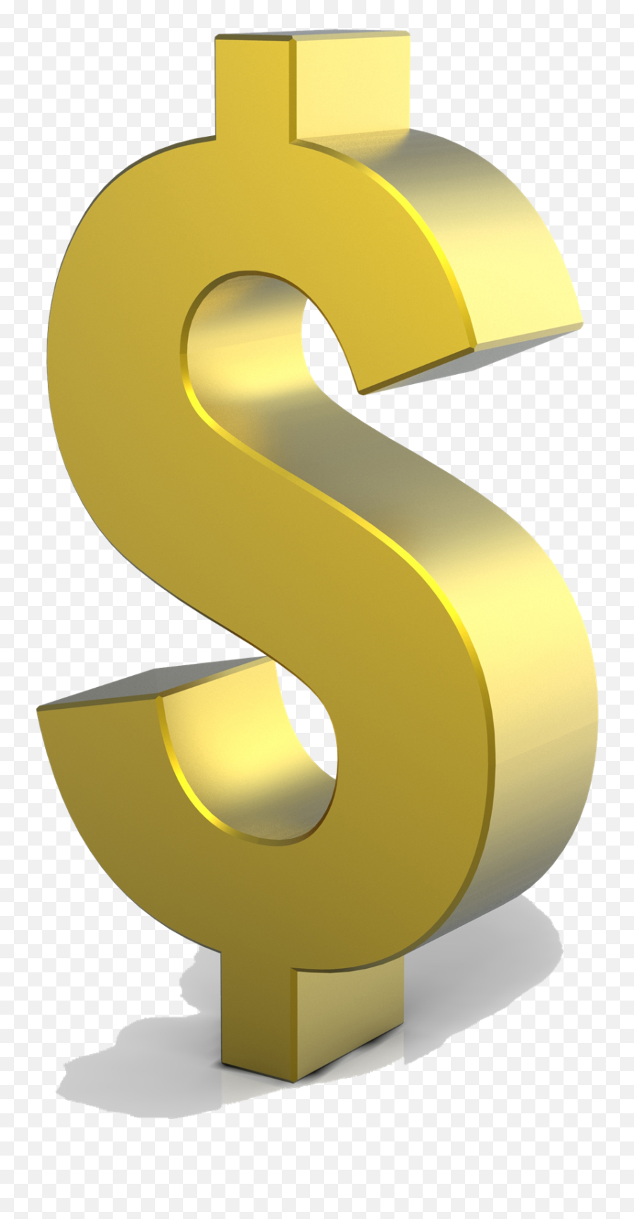 Dollar Sign Clip Art - Gold Dollar Png Hd Png Download Gold Dollar Signs Transparent Background Emoji,Dollar Sign Clipart