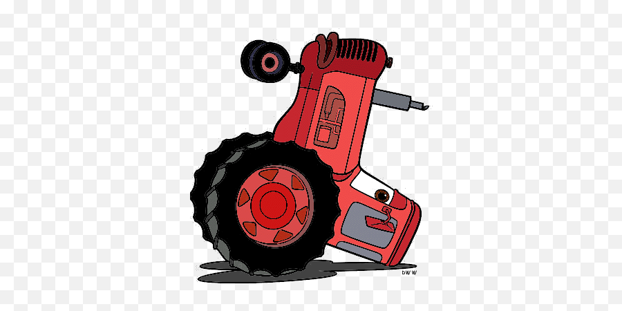 Clipart Panda - Lightning Mcqueen Cow Tractor Emoji,Tractor Clipart