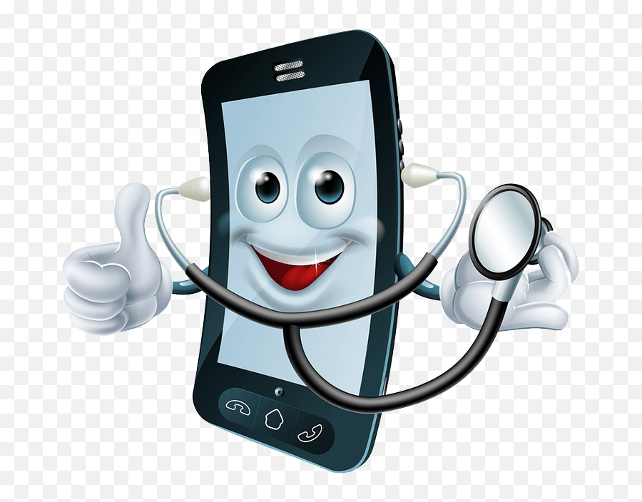 Garden City Phone Doctor - Phone Doctor Emoji,Cell Phone Repair Logo