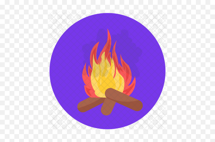 Campfire Icon - Language Emoji,Campfire Transparent