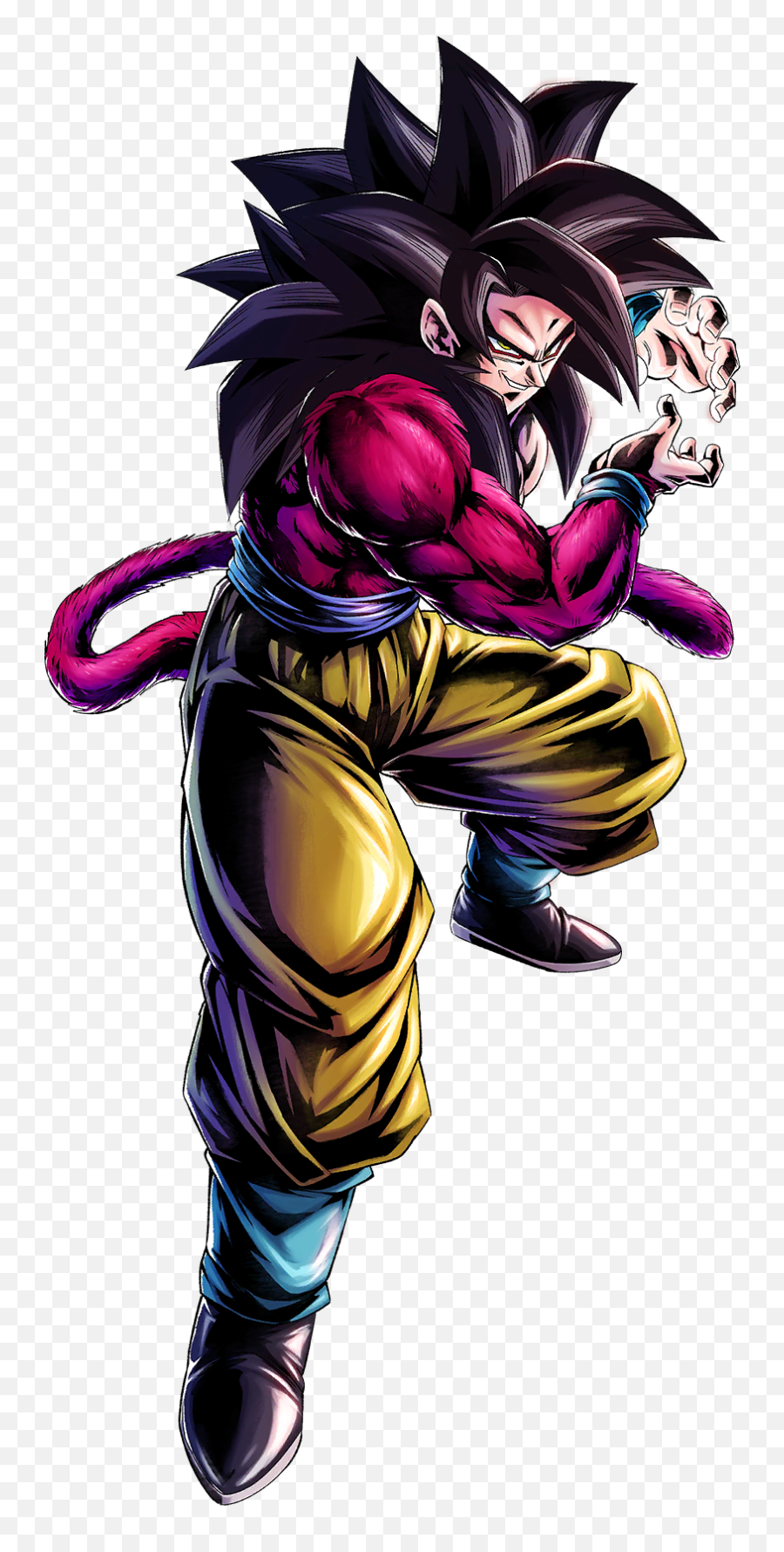 Goku Ssj4 Kamehameha Stance Render - Super Saiyan 4 Goku Emoji,Kamehameha Png