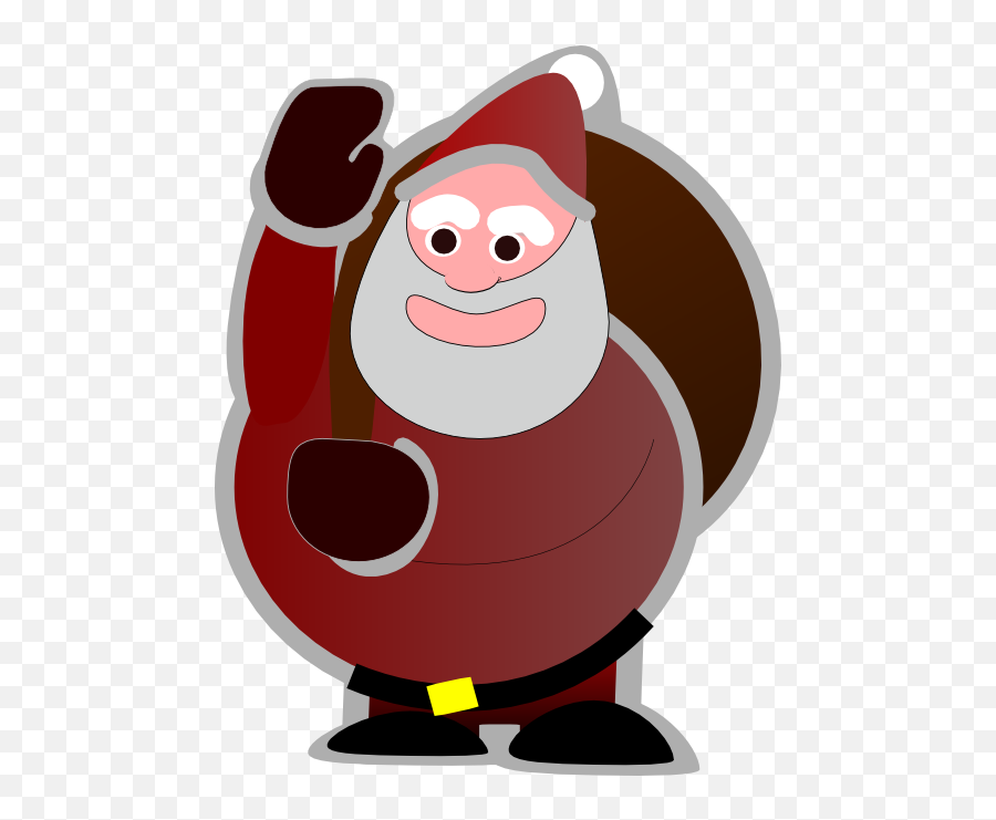 Sweet Santa Clipart I2clipart - Royalty Free Public Domain Emoji,Sweet Clipart