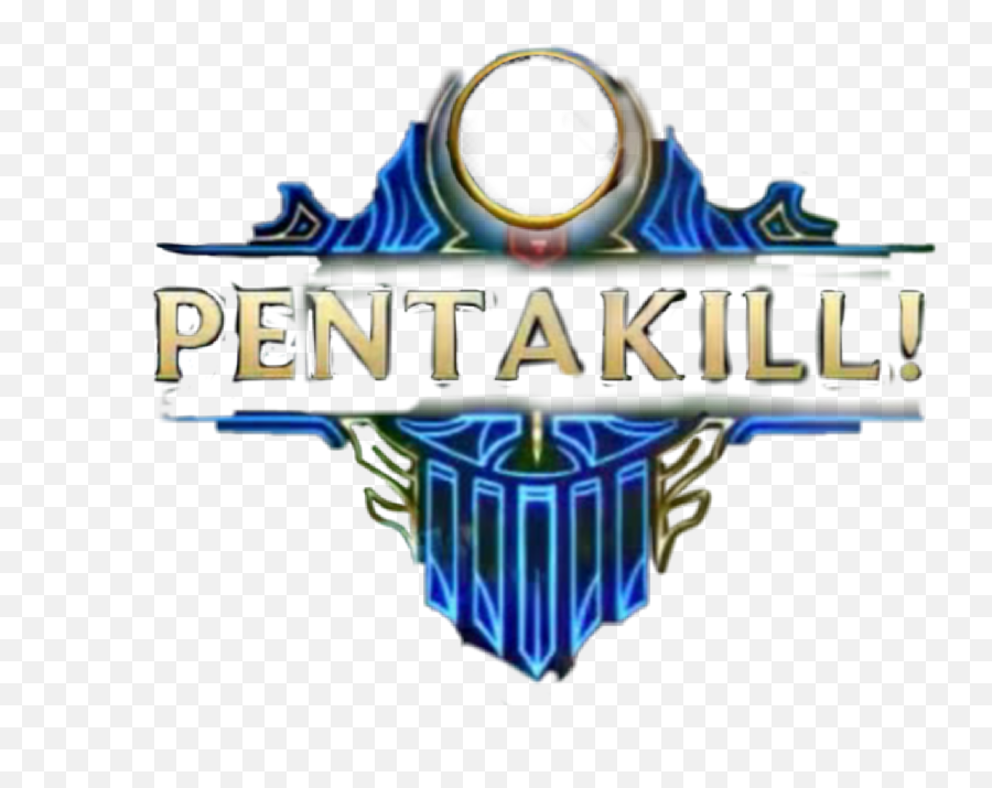 Lol Leagueoflegends Pentakill Game Emoji,Pentakill Logo