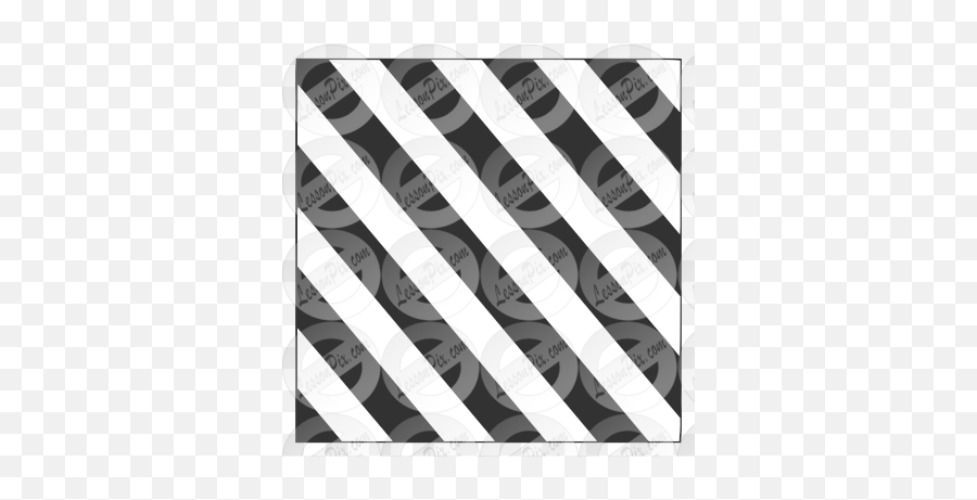 Diagonal Stripes Outline For Classroom Therapy Use - Great Emoji,Black Stripes Png
