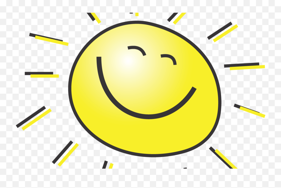 Happy Smiling Sun - Sunny Face Clipart Full Size Clipart Emoji,Smiling Faces Clipart